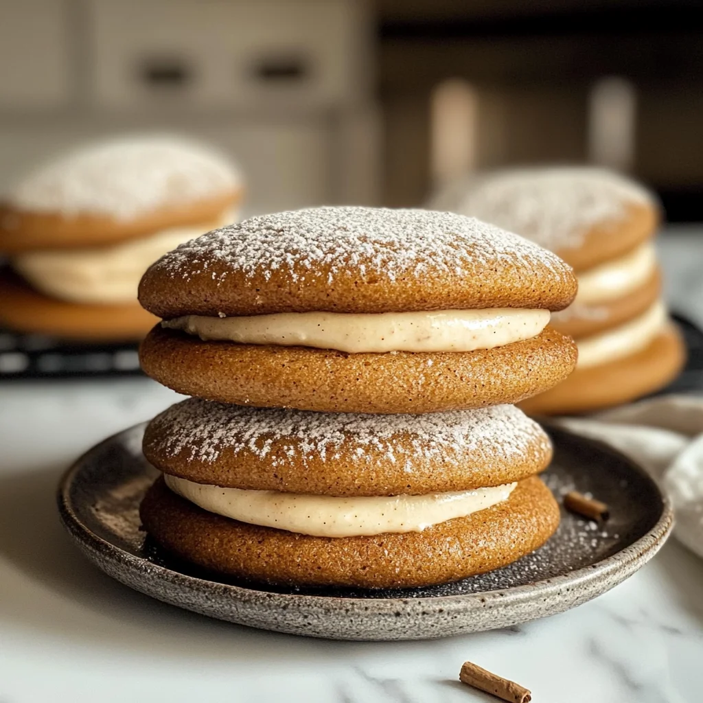 Apple Cider Whoopie Pies