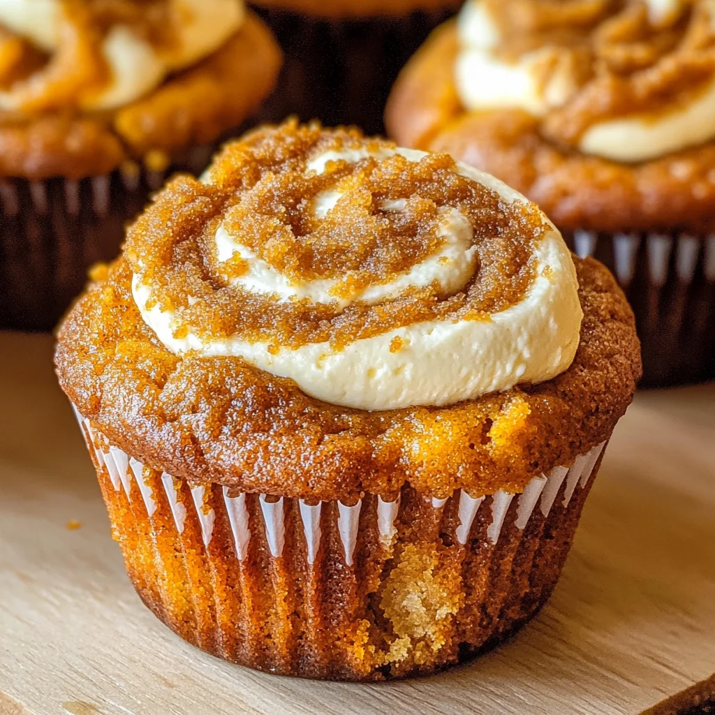 Best Swirled Pumpkin Cream Cheese Muffins