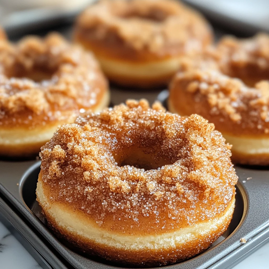 Coffee Cake Donuts
