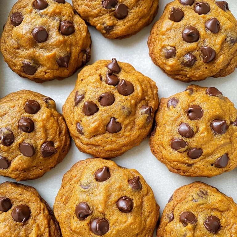 Old Fashioned Pumpkin Chocolate Chip Cookies