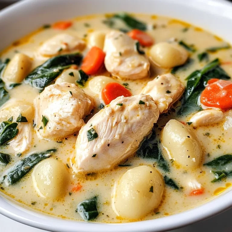 Olive Garden Chicken Gnocchi Soup