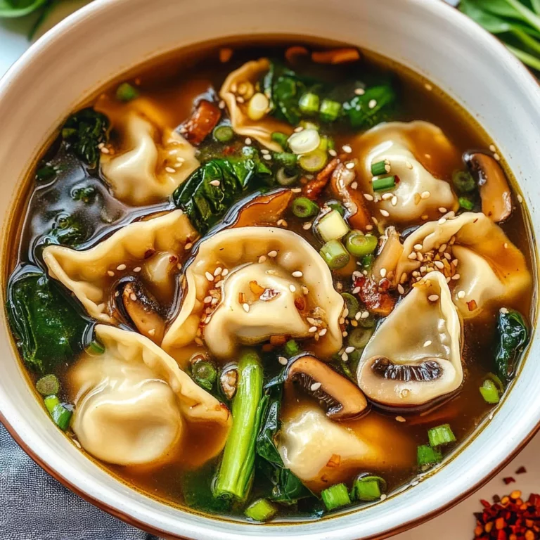 Potsticker Soup