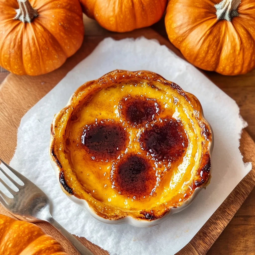 Pumpkin Crème Brûlée