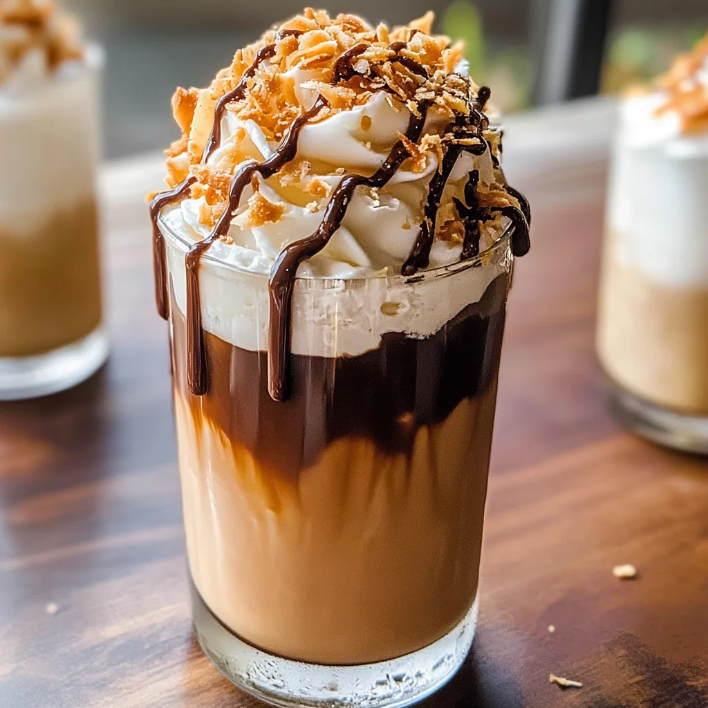 Samoas Iced Coffee