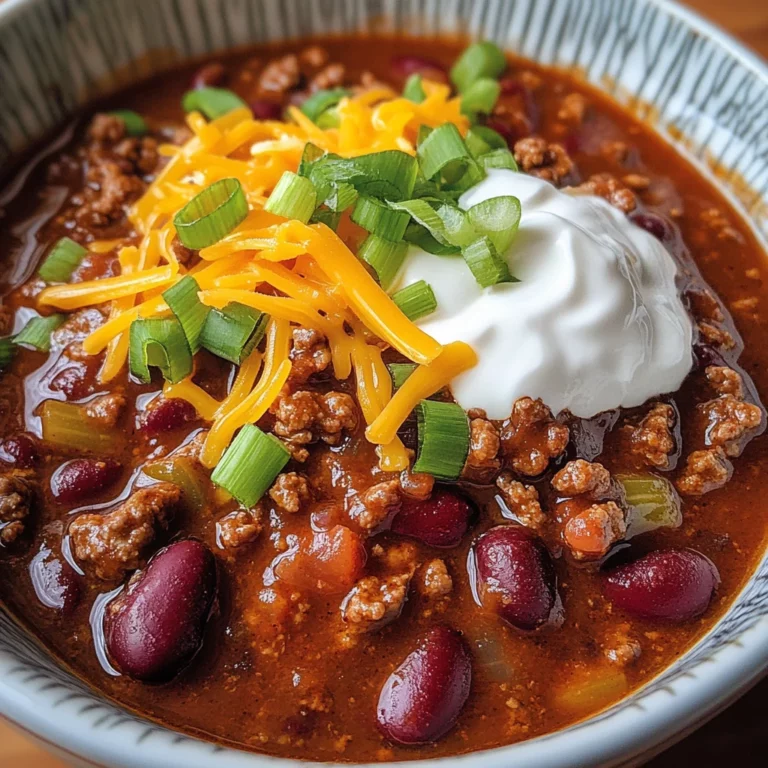The Best Chili Recipe