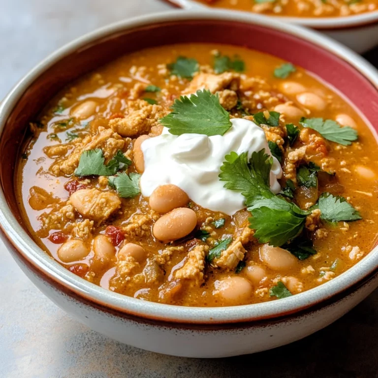 Turkey White Bean Chili