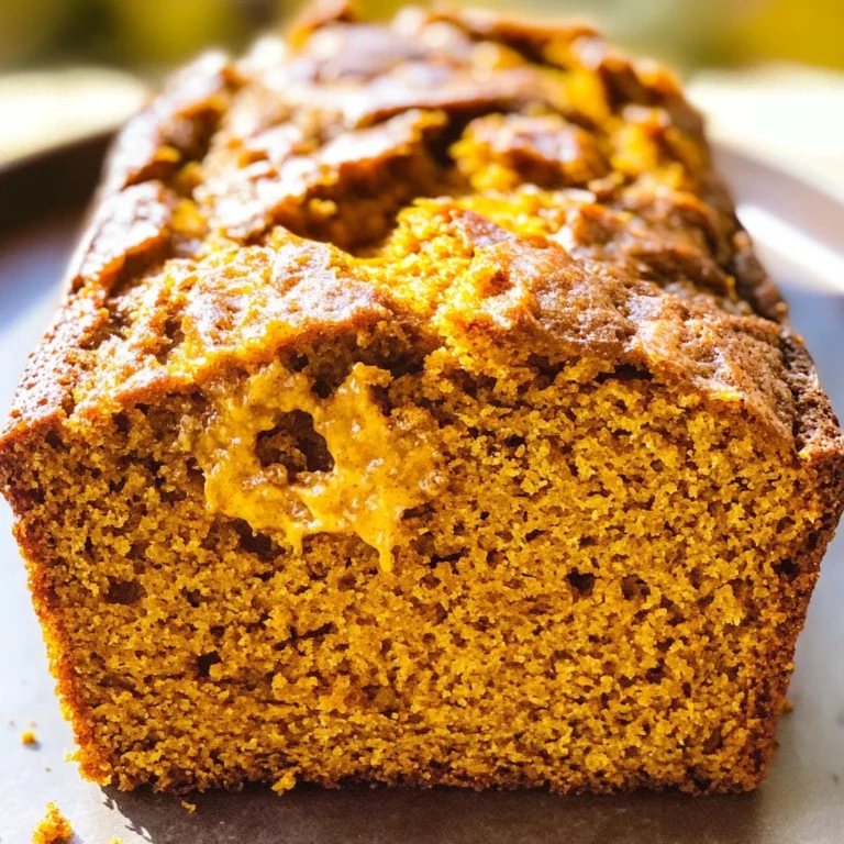 Vanilla Pudding Pumpkin Bread