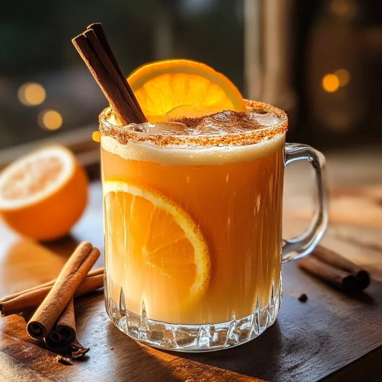 Warm Cinnamon Orange Delight Mocktail Recipe