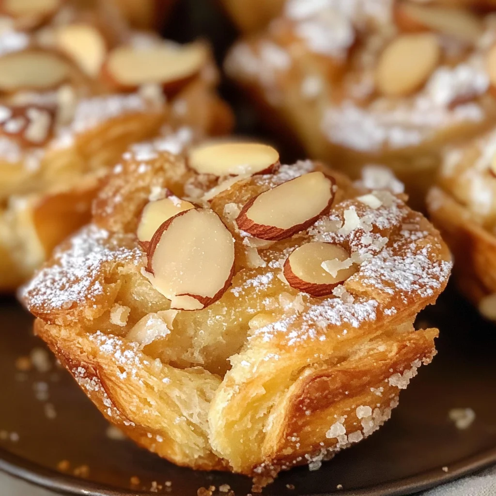 Almond Croissant Bites