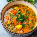 Anti-Inflammatory Veggie Soup with Turmeric