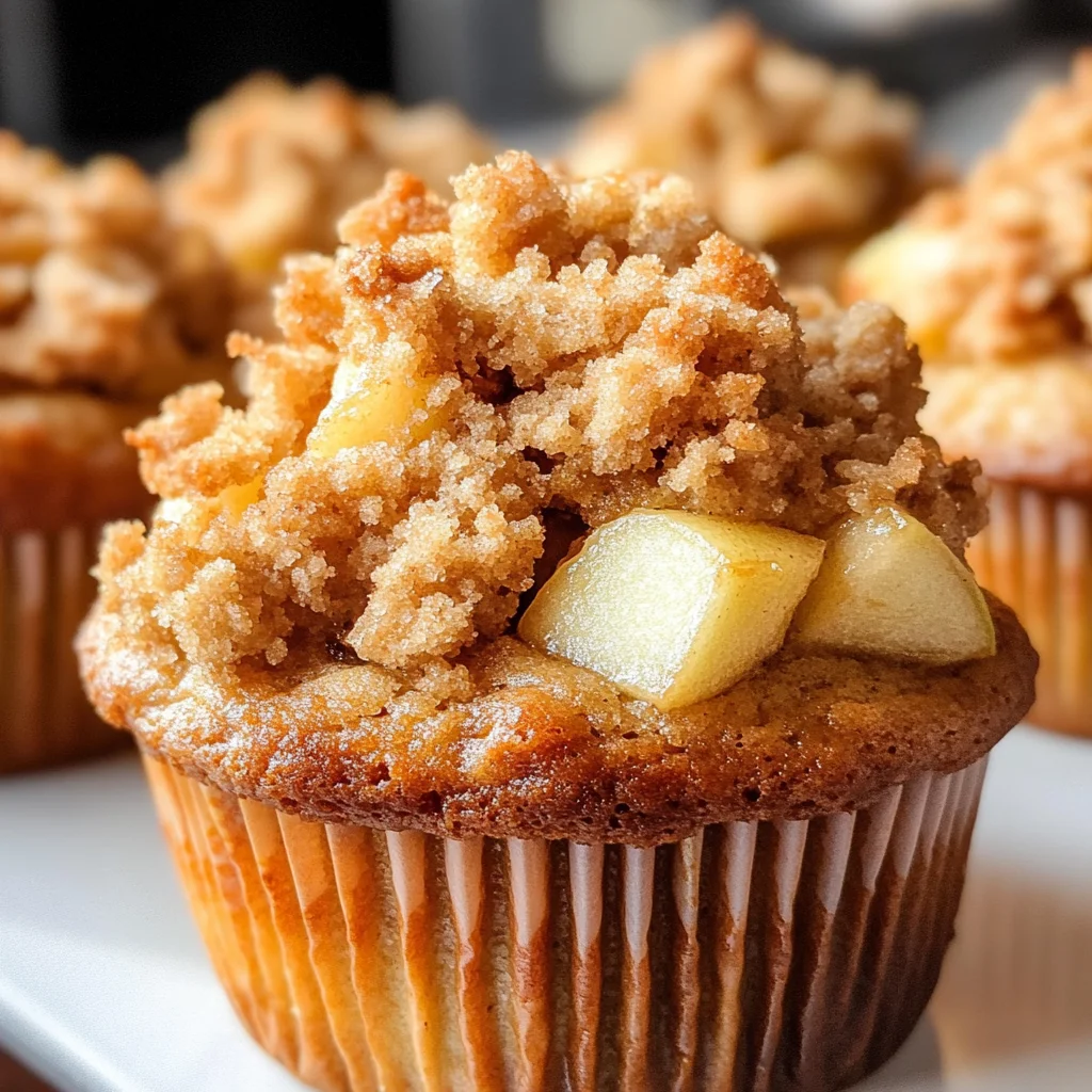 Apple Crumble Muffins