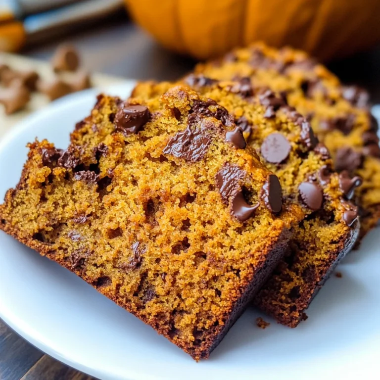 Best Chocolate Chip Pumpkin Bread