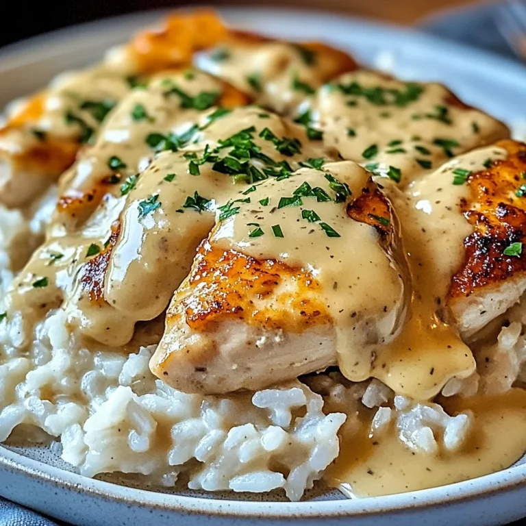 Best Smothered Chicken and Rice Recipe