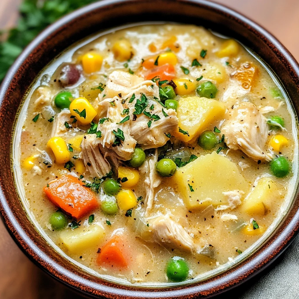 Chicken Pot Pie Soup