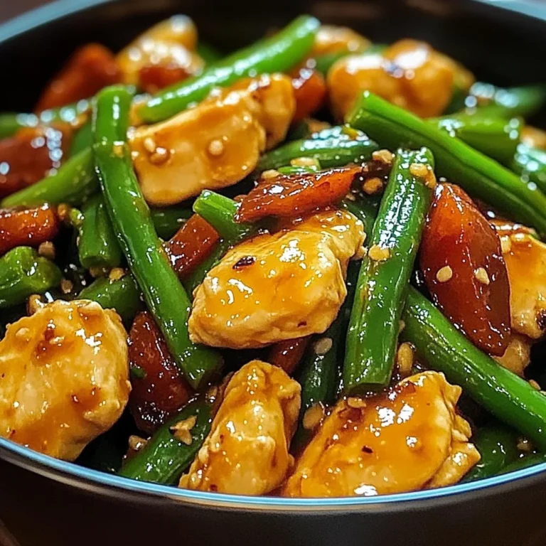 Chicken and Green Bean Stir-Fry: Quick and Delicious Dinner!