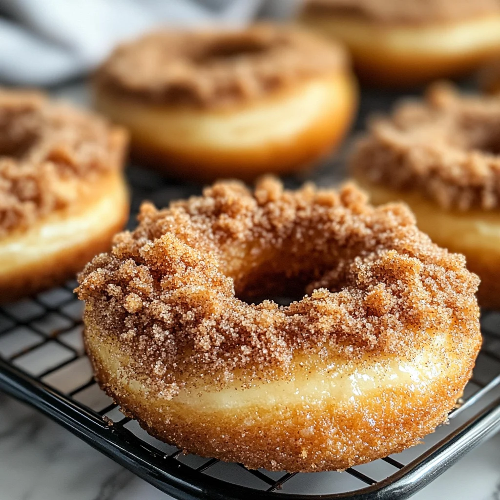 Coffee Cake Donuts