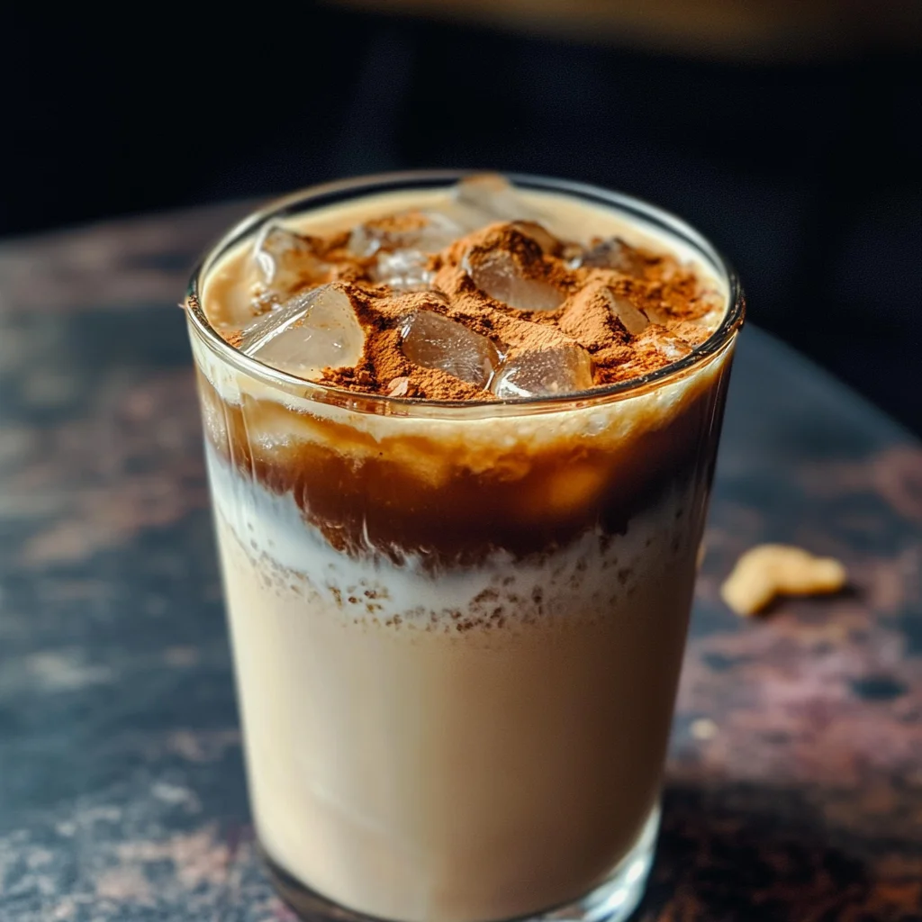 Cookie Butter Iced Chai Latte