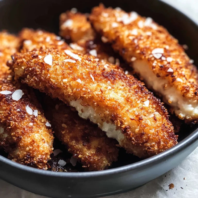 Crispy Coconut Chicken Tenders