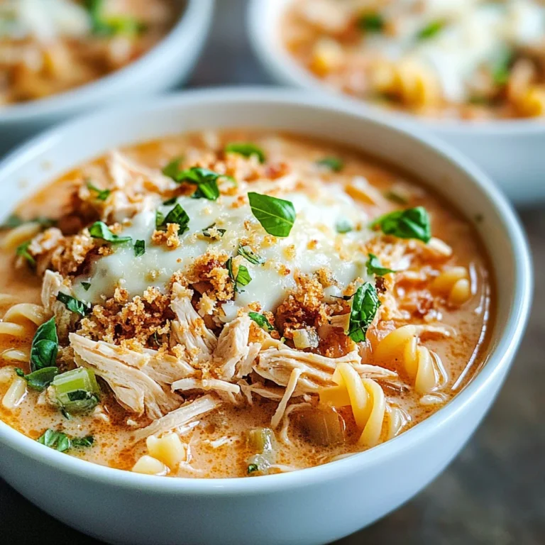 Crockpot Chicken Parmesan Soup Recipe