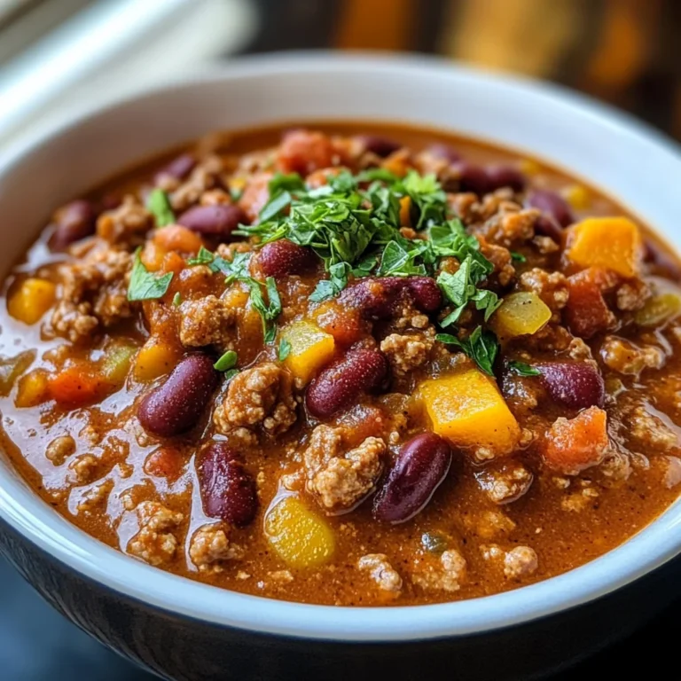 Crockpot Pumpkin Chili