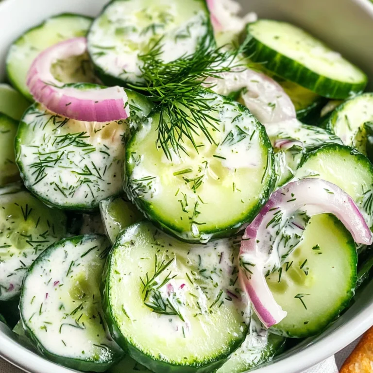 Cucumber Dill Salad