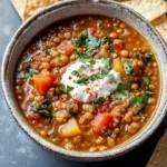Detox Moroccan Lentil Soup