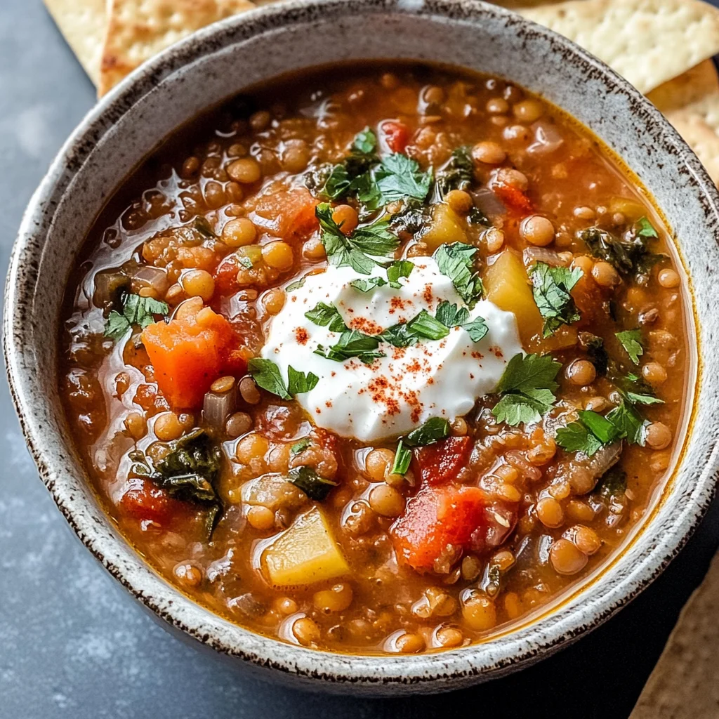Detox Moroccan Lentil Soup