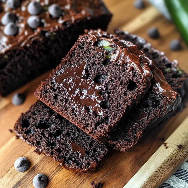 Double Chocolate Zucchini Bread