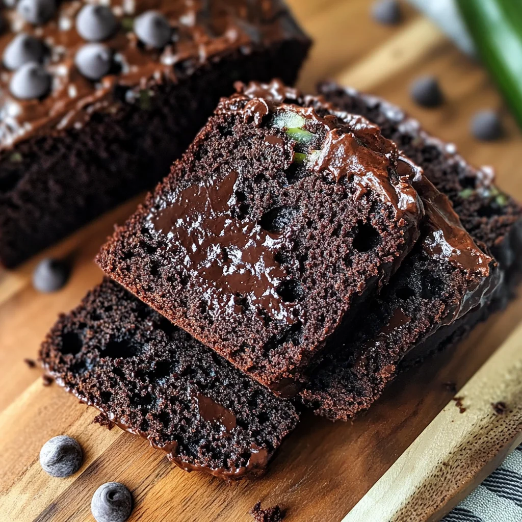 Double Chocolate Zucchini Bread