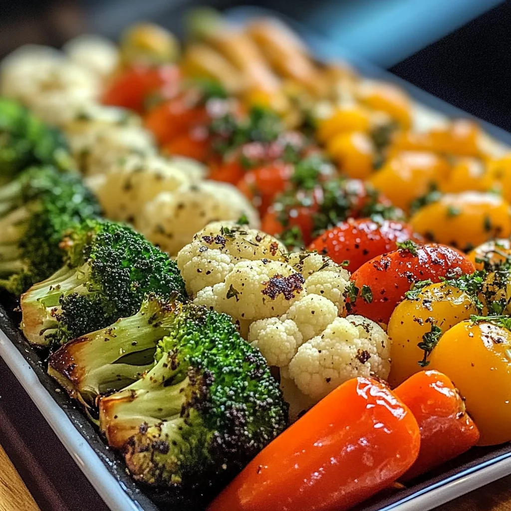 Garlic Roasted Vegetables