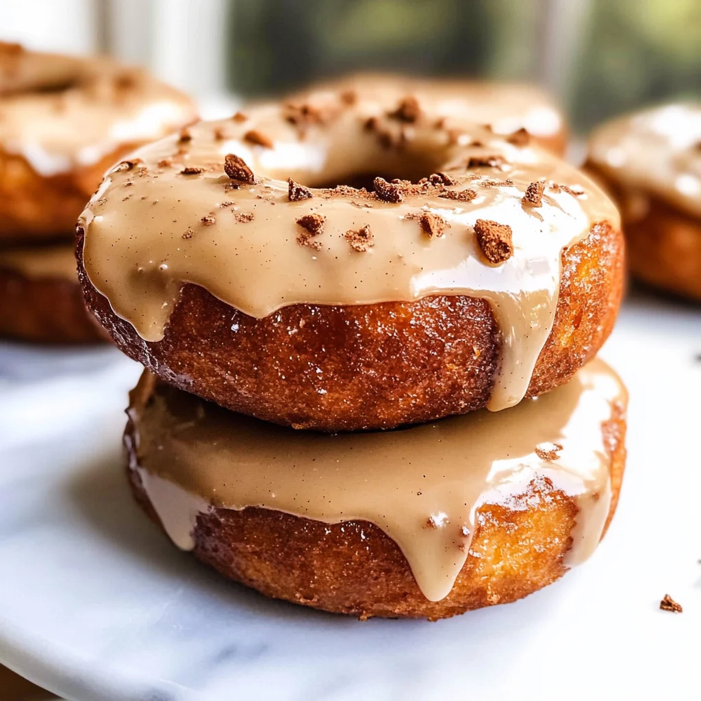 Gluten and Dairy Free Pumpkin Donuts with Maple Glaze