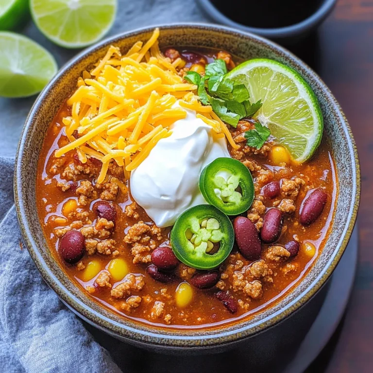 Healthy Turkey Chili