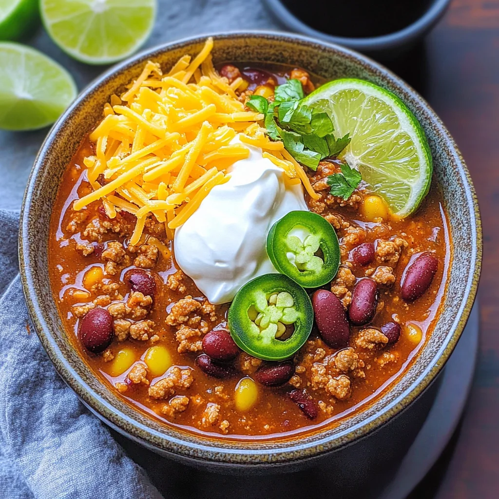 Healthy Turkey Chili