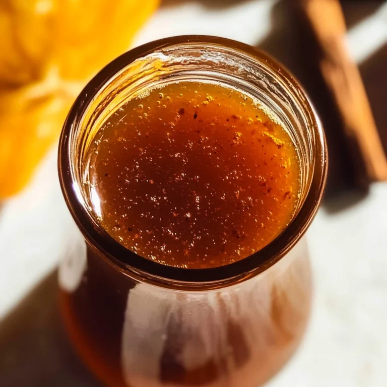 Homemade Pumpkin Spice Syrup