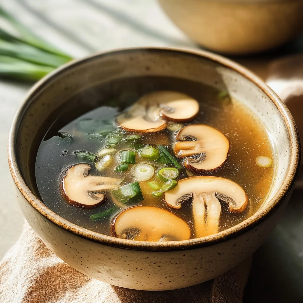 Japanese Clear Soup Recipe