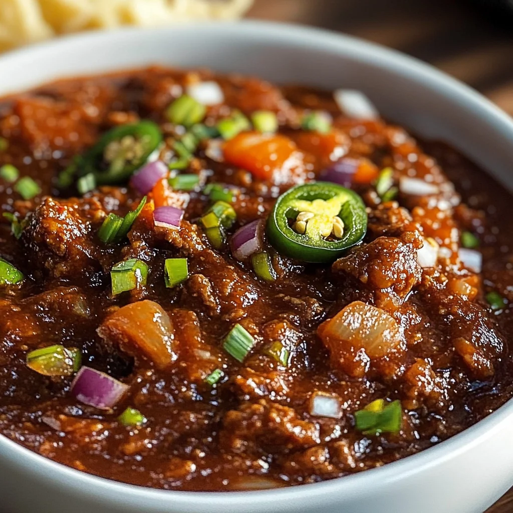 Korean Chile Con Carne