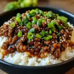 Korean Ground Beef Bowl: An Amazing Ultimate Recipe
