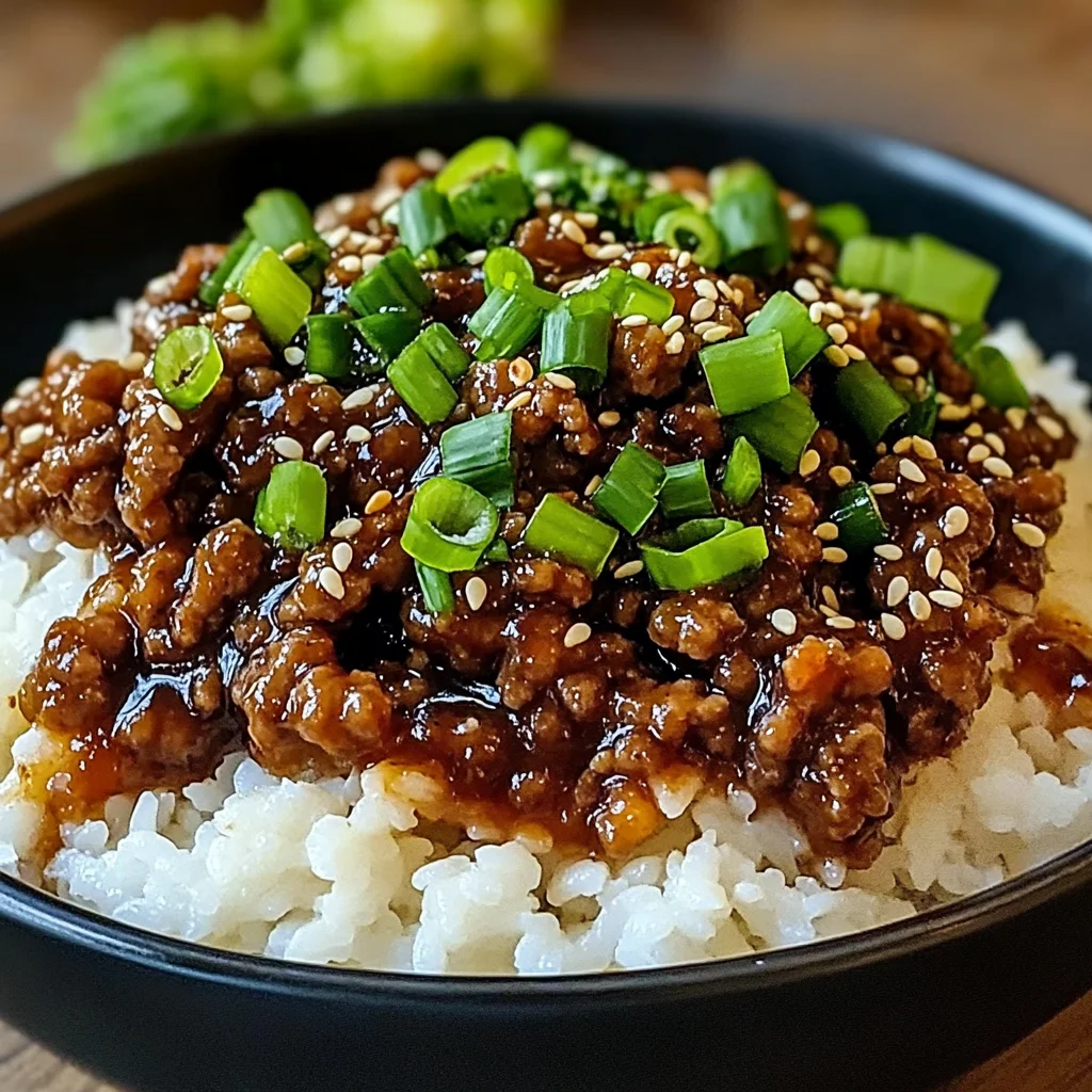 Korean Ground Beef Bowl: An Amazing Ultimate Recipe