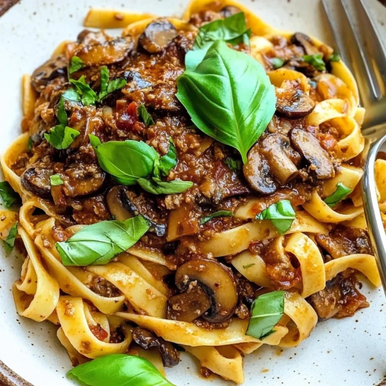 Mushroom Ragu
