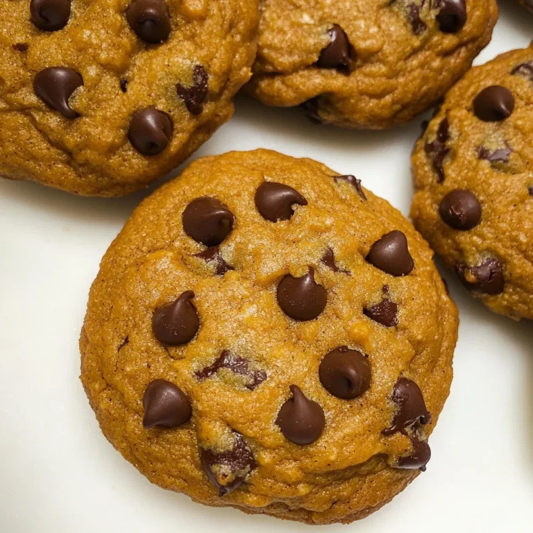 Old Fashioned Pumpkin Chocolate Chip Cookies