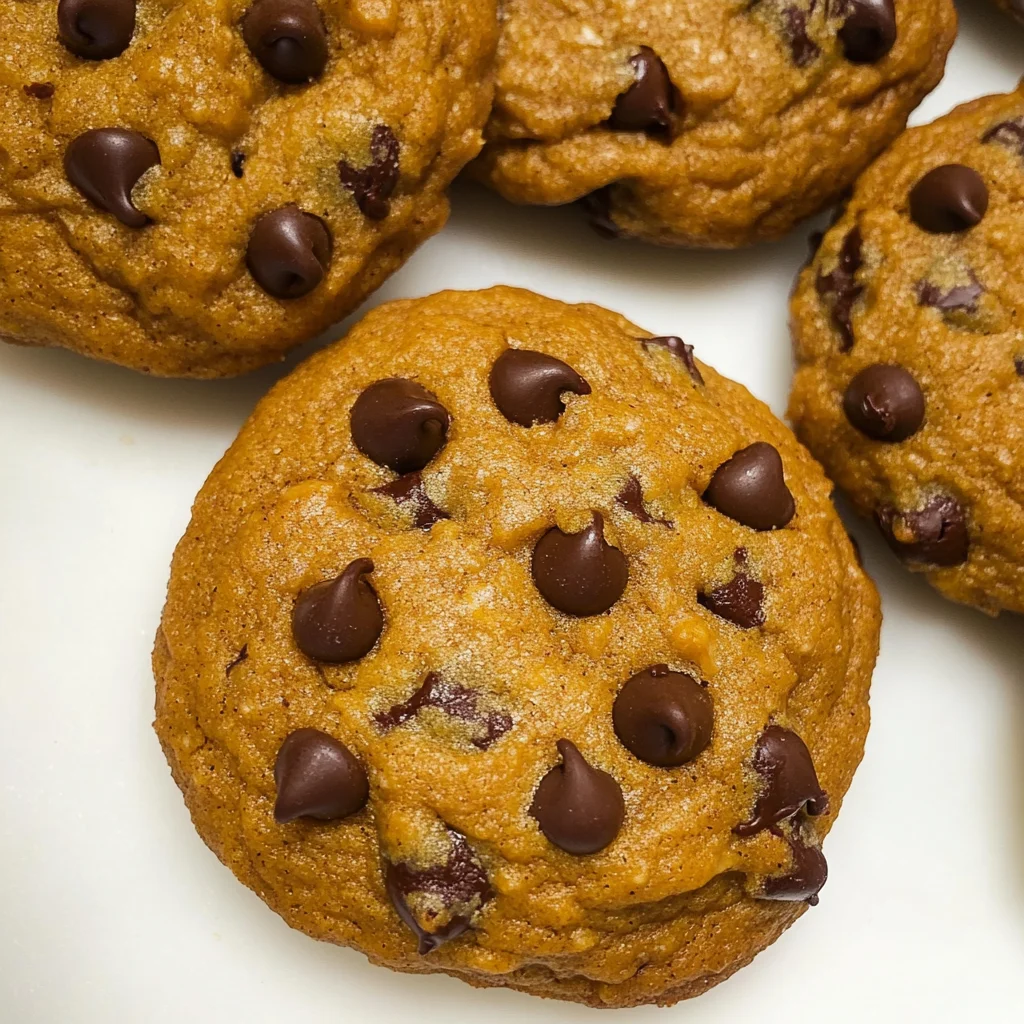 Old Fashioned Pumpkin Chocolate Chip Cookies