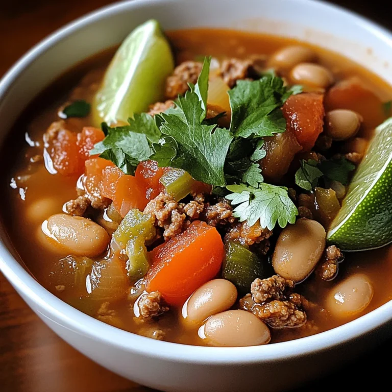 Pinto Beans Green Chile And Beef Soup