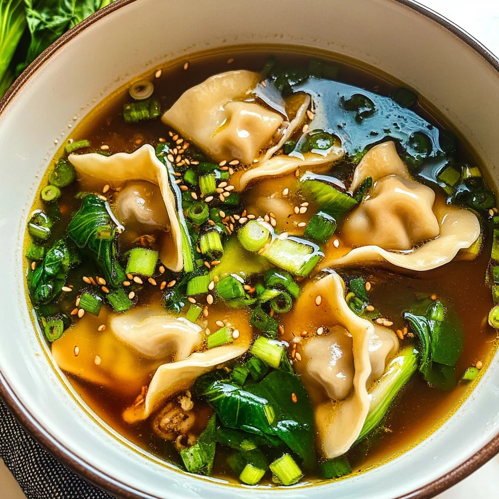 Potsticker Soup