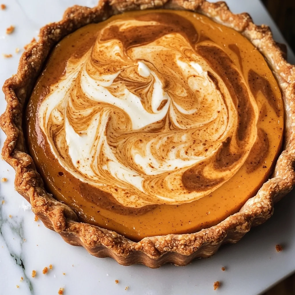 Pumpkin Mascarpone Pie