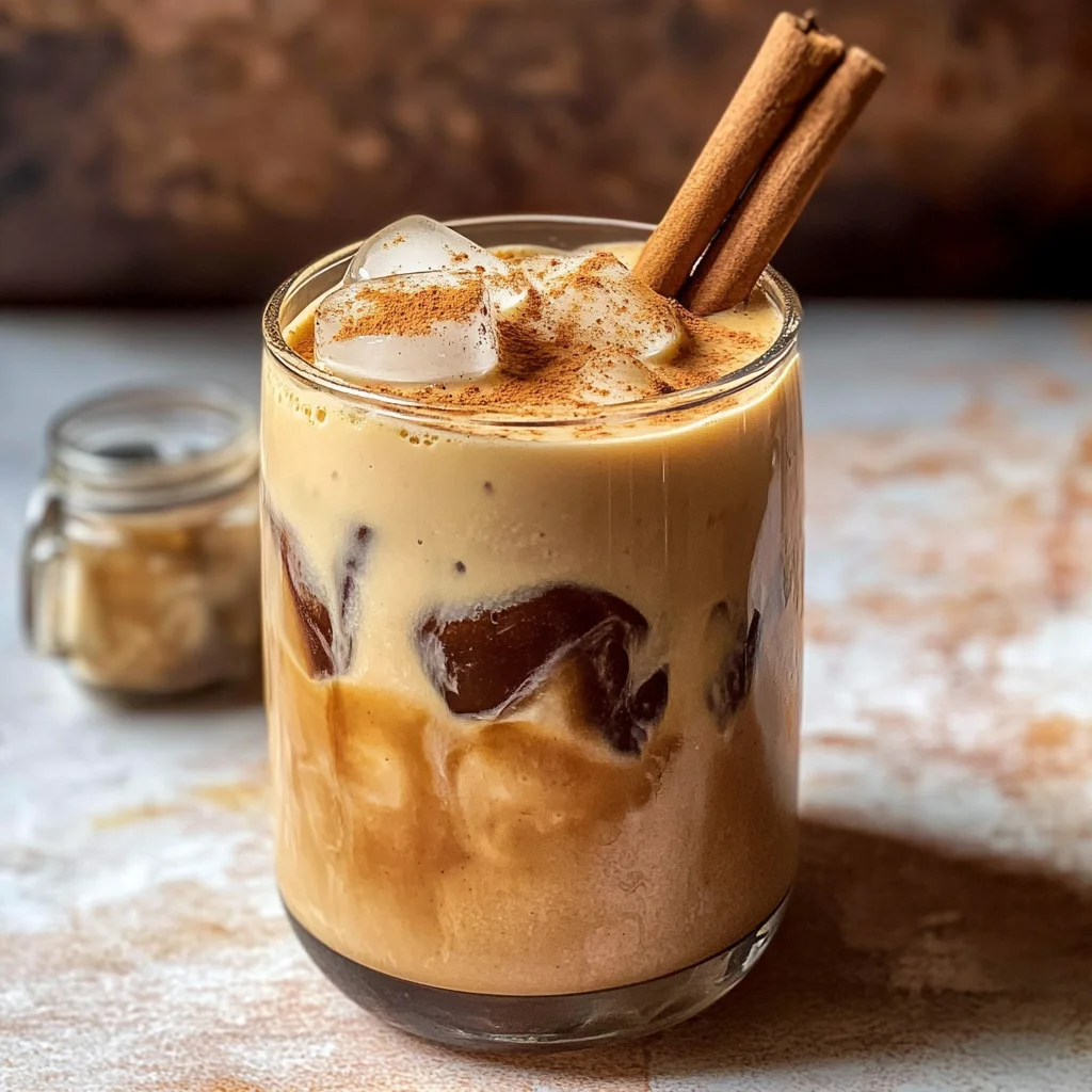 Pumpkin Spice Brown Sugar Shaken Espresso