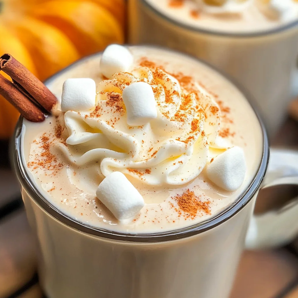 Pumpkin White Hot Chocolate