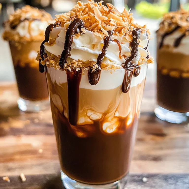 Samoas Iced Coffee
