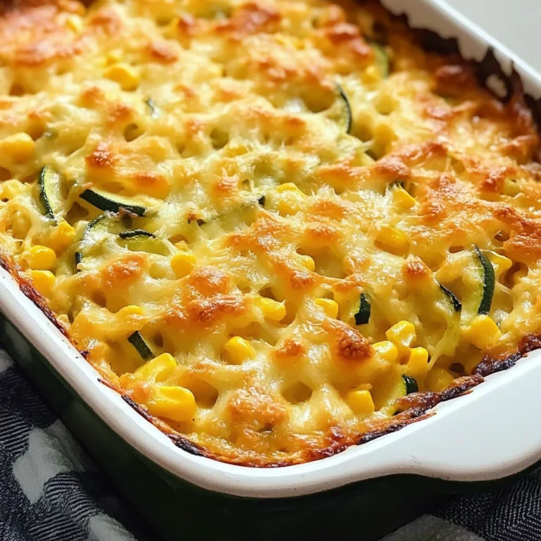 Savory Garden Zucchini Casserole - Alrightwithme