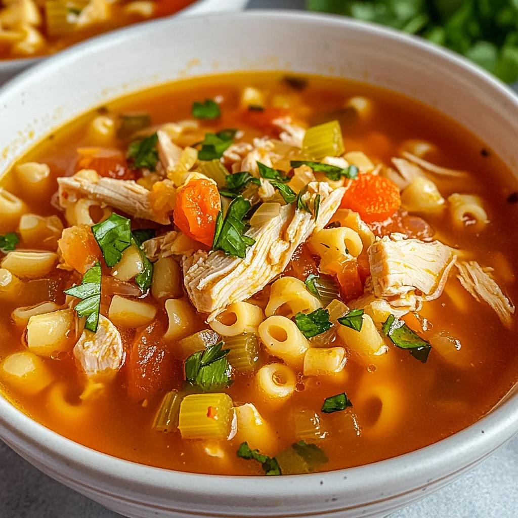 Sicilian Chicken Soup