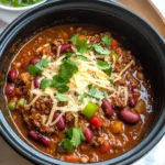 Slow Cooker Chili Con Carne